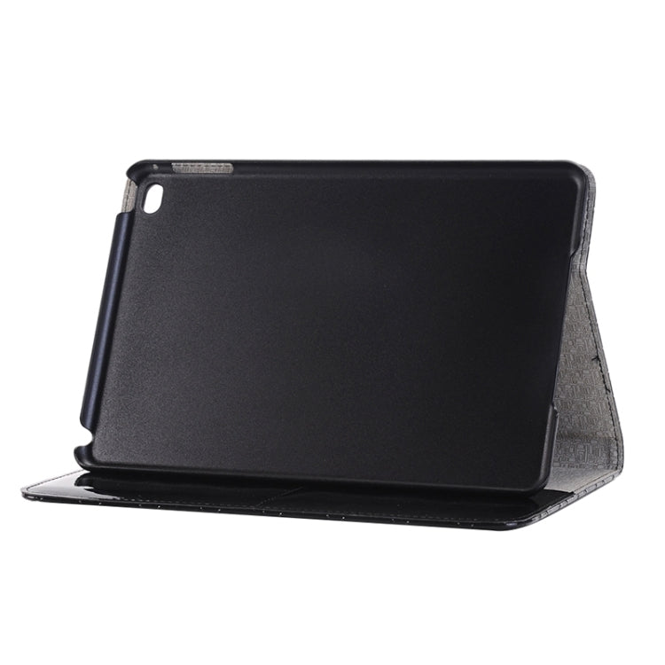 Bright Skin Grid Texture Horizontal Flip Leather Case with Holder & Card Slots & Wallet for iPad Pro