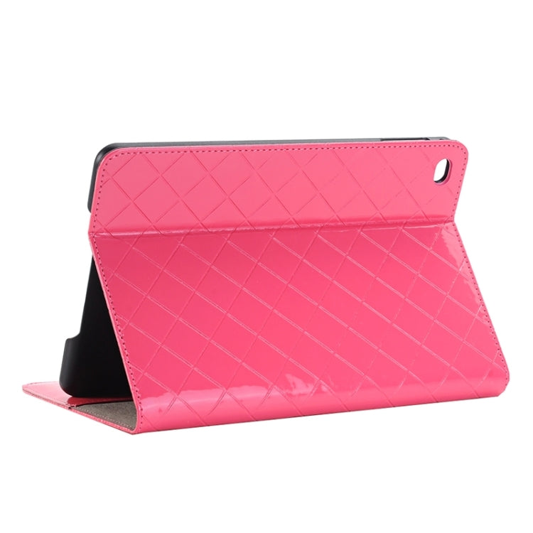 Bright Skin Grid Texture Horizontal Flip Leather Case with Holder & Card Slots & Wallet for iPad Pro
