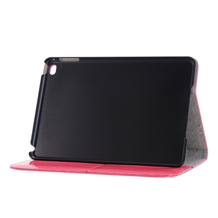 Bright Skin Grid Texture Horizontal Flip Leather Case with Holder & Card Slots & Wallet for iPad Pro