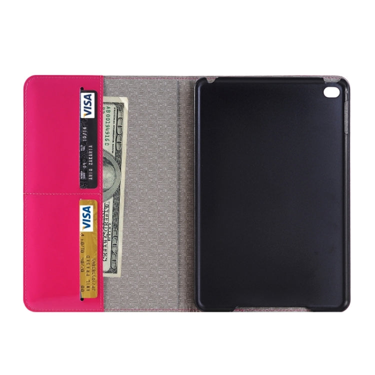 Bright Skin Grid Texture Horizontal Flip Leather Case with Holder & Card Slots & Wallet for iPad Pro
