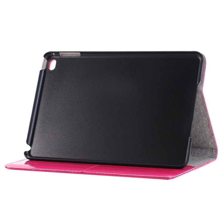 Bright Skin Grid Texture Horizontal Flip Leather Case with Holder & Card Slots & Wallet for iPad Pro