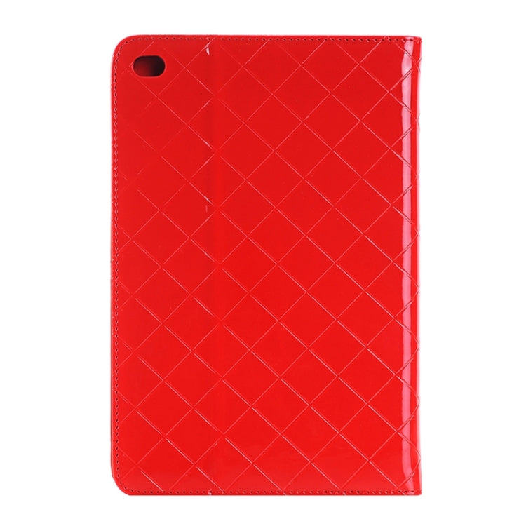 Bright Skin Grid Texture Horizontal Flip Leather Case with Holder & Card Slots & Wallet for iPad Pro