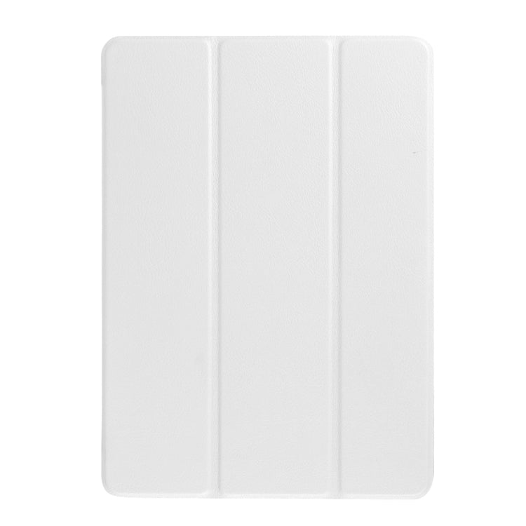 Custer Texture Horizontal Flip Solid Color Leather Case with Three-folding Holder & Sleep / Wake-up Function for iPad Pro 9.7 inch
