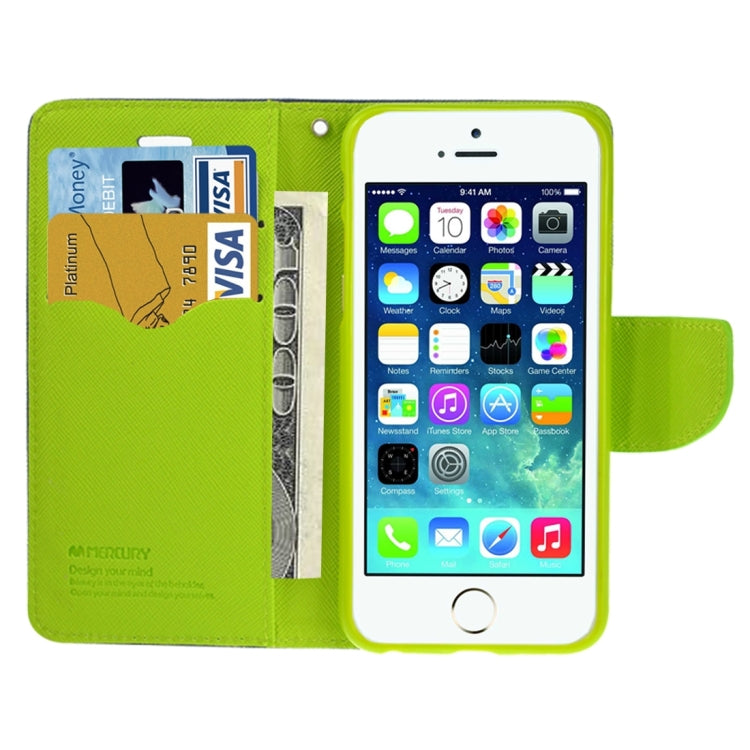 Cross Texture Leather Case with Holder & Card Slots & Wallet for iPhone