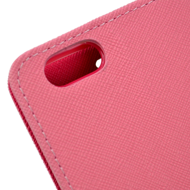 Cross Texture Leather Case with Holder & Card Slots & Wallet for iPhone