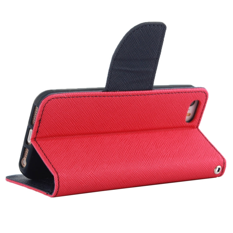 Cross Texture Leather Case with Holder & Card Slots & Wallet for iPhone