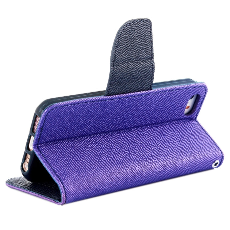 Cross Texture Leather Case with Holder & Card Slots & Wallet for iPhone