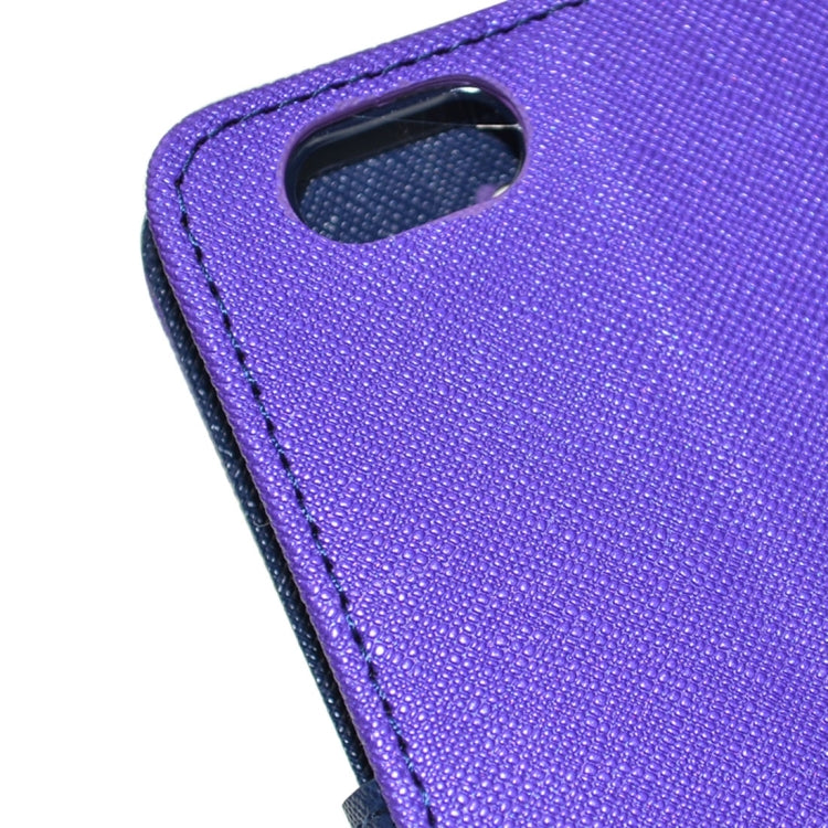 Cross Texture Leather Case with Holder & Card Slots & Wallet for iPhone