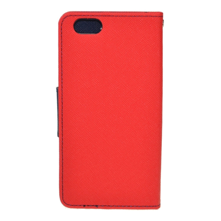 Cross Texture Leather Case with Holder & Card Slots & Wallet for iPhone