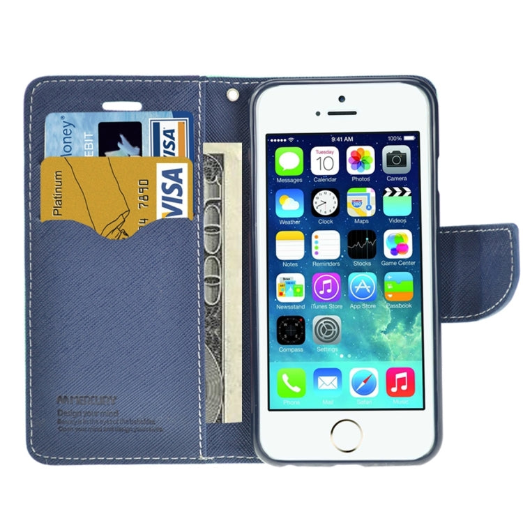 Cross Texture Leather Case with Holder & Card Slots & Wallet for iPhone