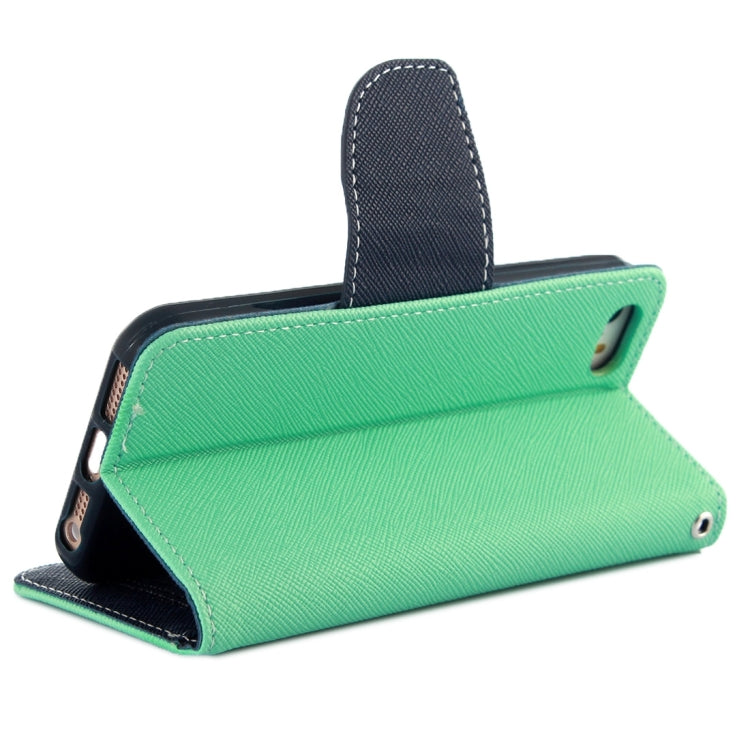 Cross Texture Leather Case with Holder & Card Slots & Wallet for iPhone