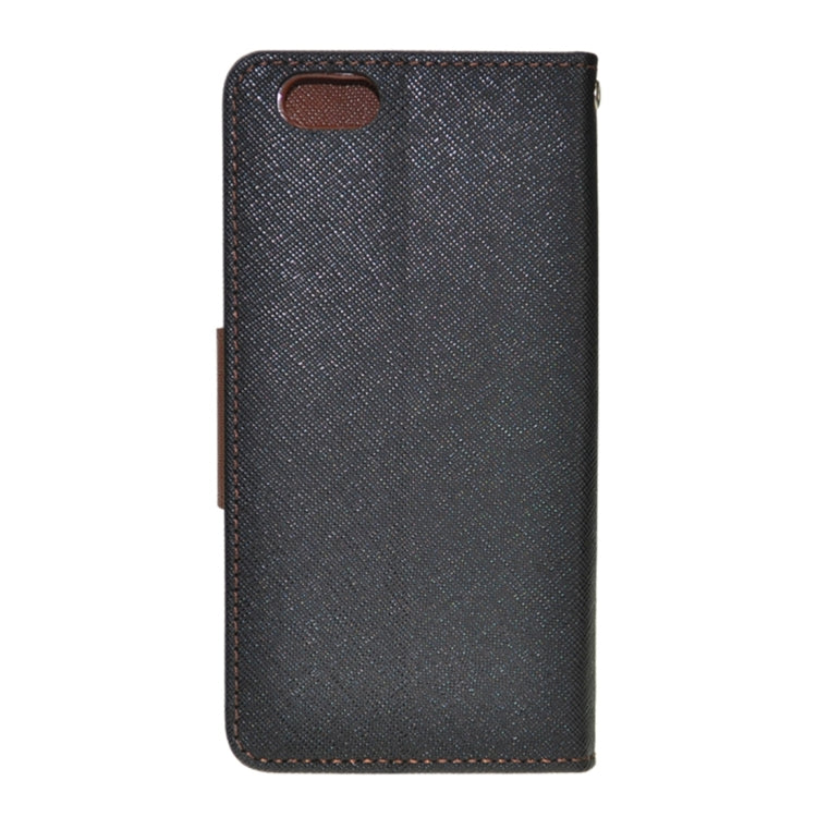 Cross Texture Leather Case with Holder & Card Slots & Wallet for iPhone