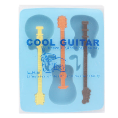 Creative Guitar 3 Ice Mold(Blue)