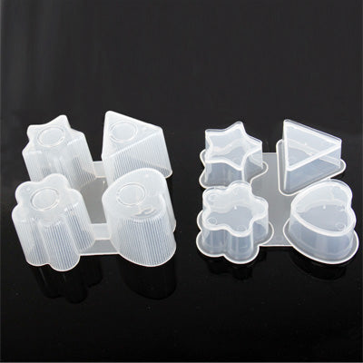 Geometry Pattern 4-Grid Ice Cube Tray