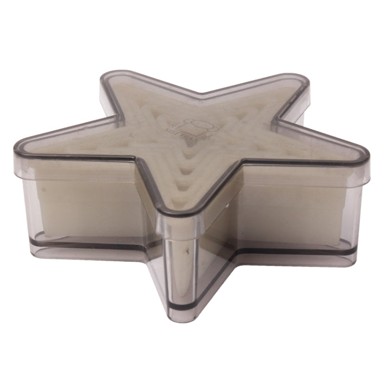 5 PCS Pentagram Shape Food Processing Machine for Soft Biscuit Machine / Cake Biscuit Moulds