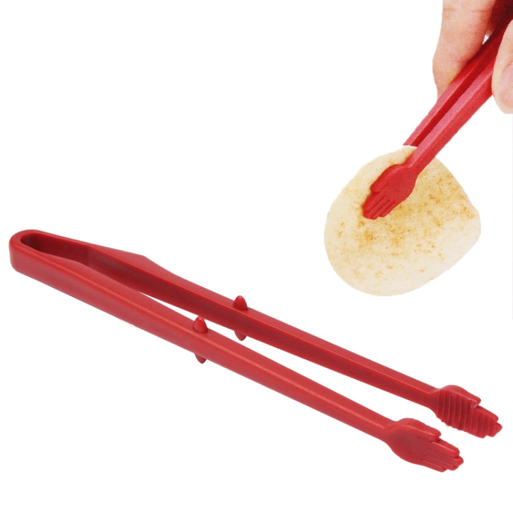 Kitchen Accessories Food Clamp / Snack Serving Tongs (Random Color Delivery)