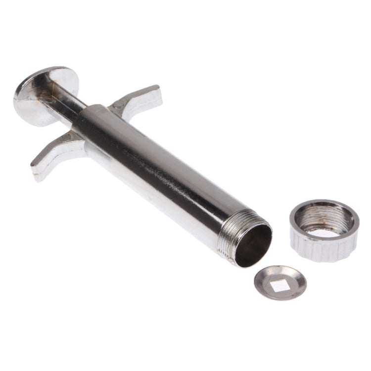 Cake Mold Decorating Cream Pen Chocolate Mounting Patterns Tools Piping Device(Silver)