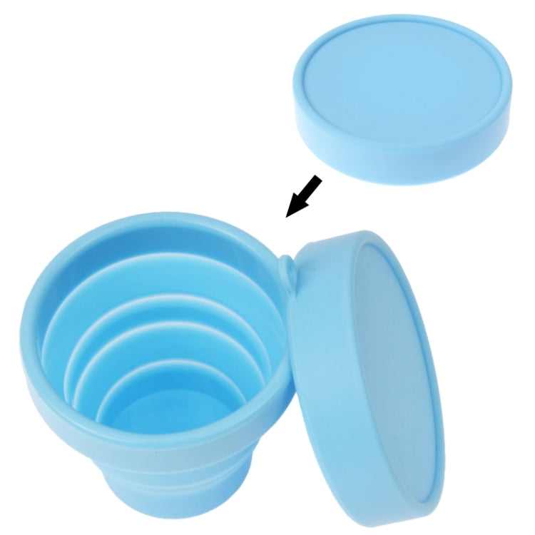 170ml Silicone Telescopic Cup Portable Folding Travel Cup