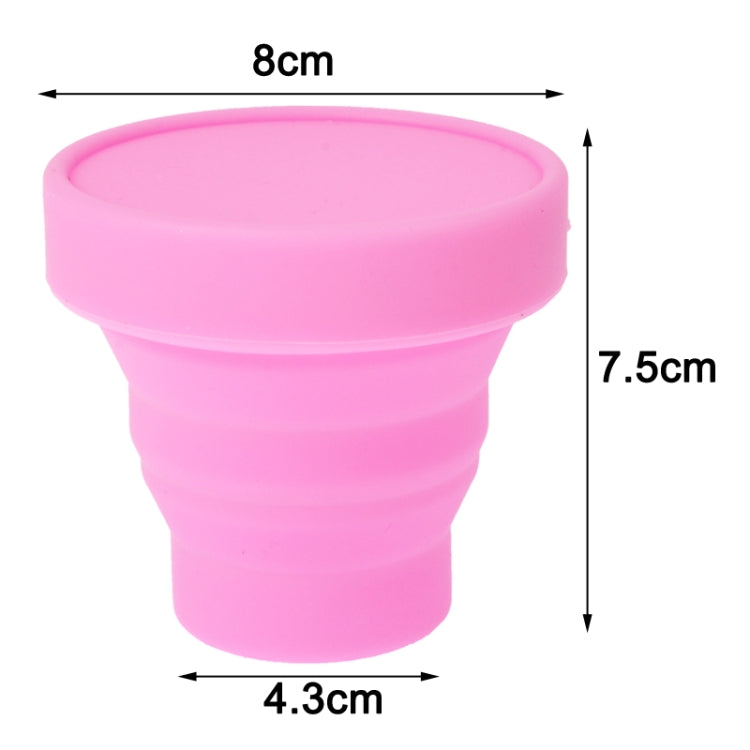 170ml Silicone Telescopic Cup Portable Folding Travel Cup