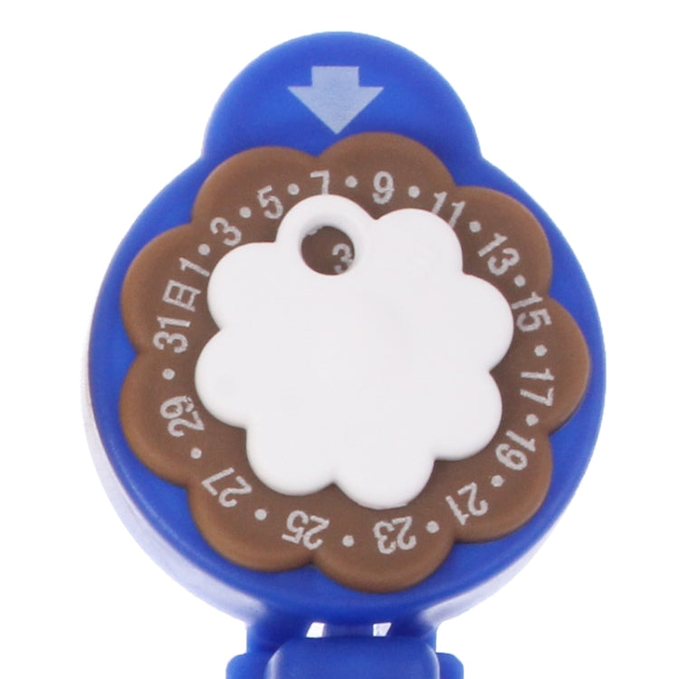 3 PCS Date Label Food Storage Bag Sealing Clips Sealer Food Clip (Random Color Delivery)