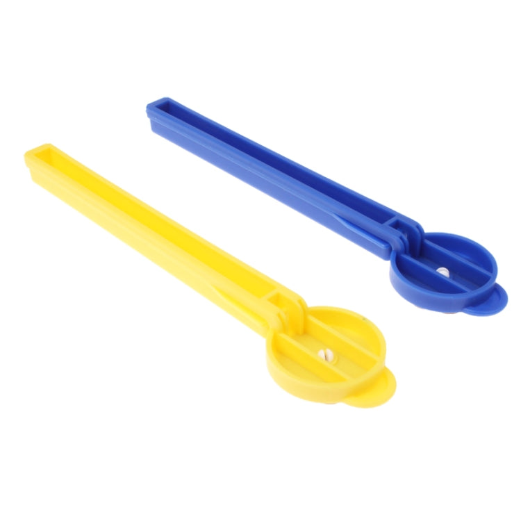 2 PCS Date Label Food Storage Bag Sealing Clips Sealer Food Clip (Random Color Delivery)