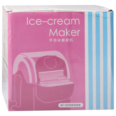 Creative DIY Manual Ice-cream Maker Household Ice Cream Machine Fruit Ice Cream Machine