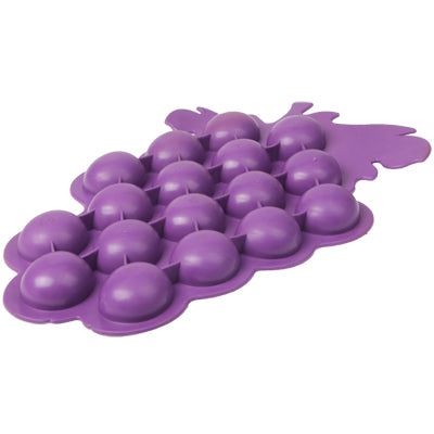 Creative Grape Shape 17-Grid Ice Cube Tray(Purple)