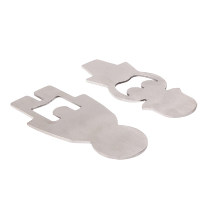 Creative Girl & Boy Shaped Stainless Steel Bottle Opener