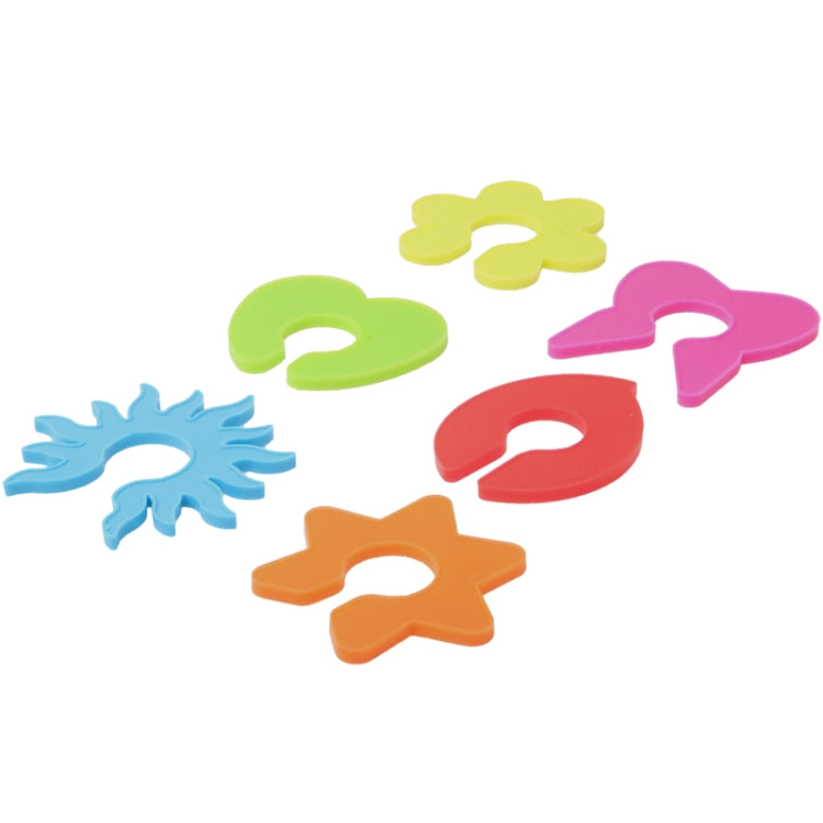 Silicone Drink Glass Markers (6pcs in one packaging, the price is for 6pcs)