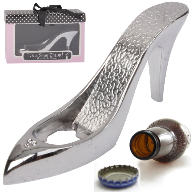 Fashion Wedding Gift High-heeled Shoe Design Wine Bottle Opener