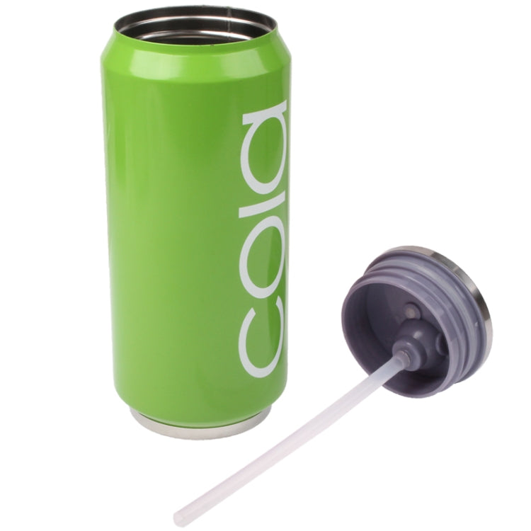 450ml Cola Vacuum Can Stainless Steel Vacuum Cup, Size: 7 x 7 x 17cm