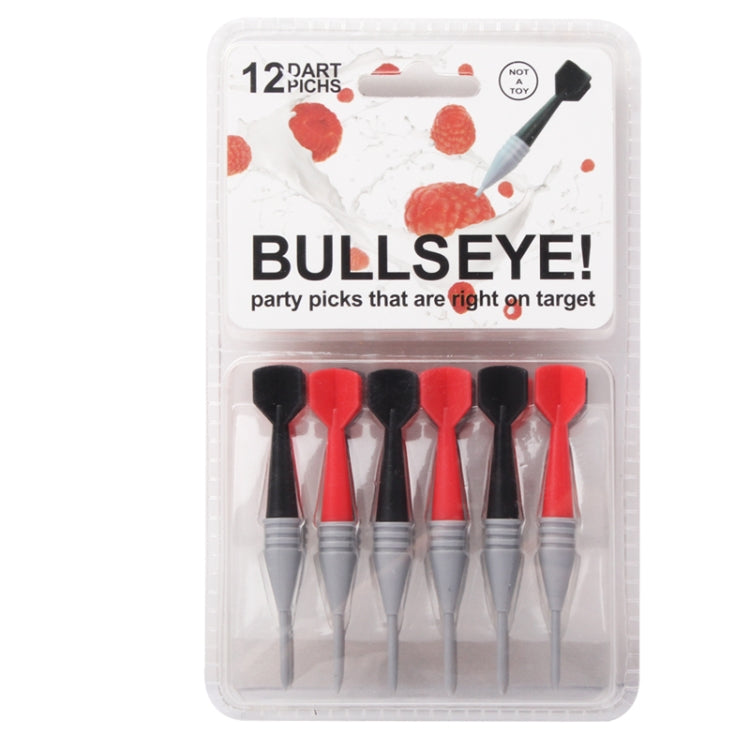 12 x Reusable Darts Design Fruit Fork