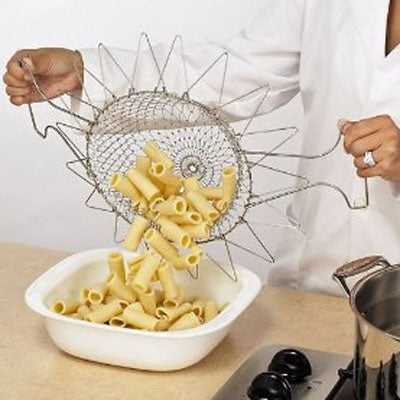 Chef Buddy Stainless Steel Steam / Fry / Wash Strain Basket