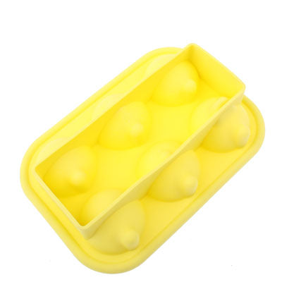 Silicone Mr.P Face Expression Ice Cube Tray (Random Color Delivery)