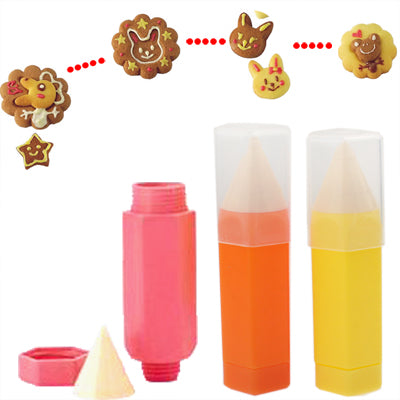 DIY 3 Set of Pen Bread / Cake Food Painting Pen / Authoring Tools