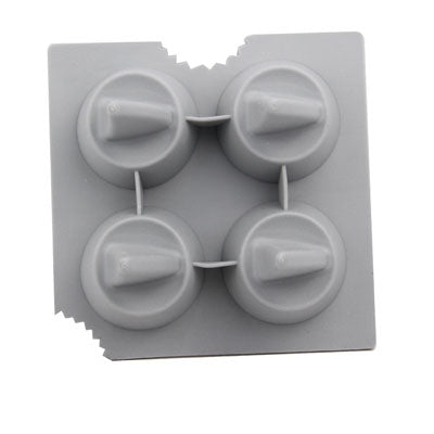 Novelty Shark Fin 4-Grid Ice Cube Tray (Random Color Delivery)