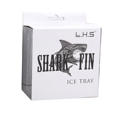 Novelty Shark Fin 4-Grid Ice Cube Tray (Random Color Delivery)