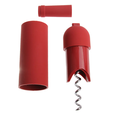 Bottle Shape Automatic Bottle Opener (Red)