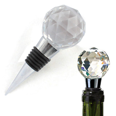 Top Grade Crystal Ball Metal Red Wine Corks, Size: 11x4x4cm