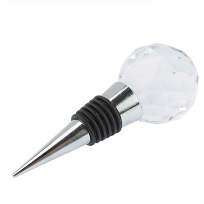Top Grade Crystal Ball Metal Red Wine Corks, Size: 11x4x4cm