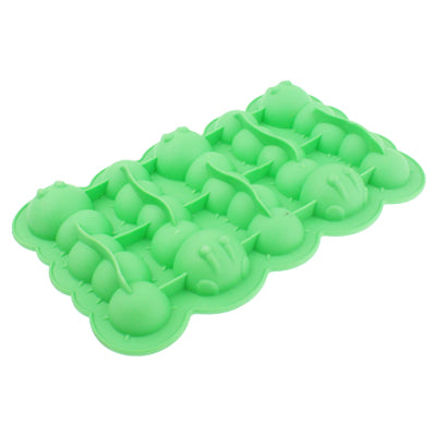 Cool Caterpillar 3D Shape 5-Grid Ice Cube Tray (Random Color Delivery)