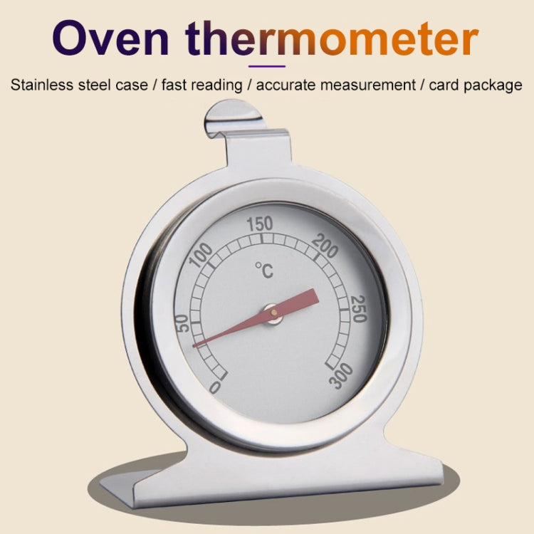 Stainless Steel Oven Thermometer (0~300â„ƒ)(Silver)