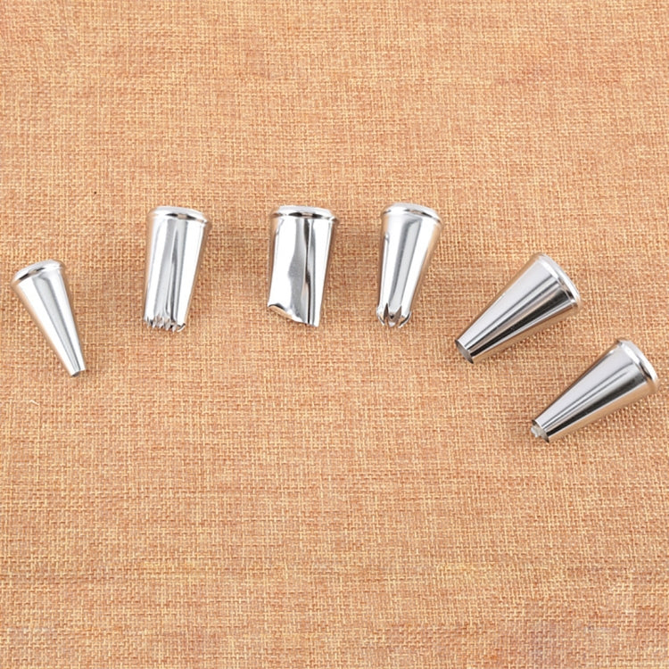 24 Tips Baking Tool Stainless Steel Boxed Pastry Decorating Piping Nozzles Set