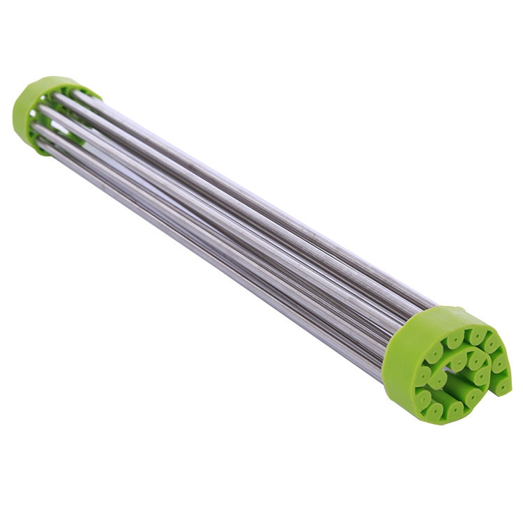 40x24x0.9cm Stainless Steel Folding Drain Rack(Green)