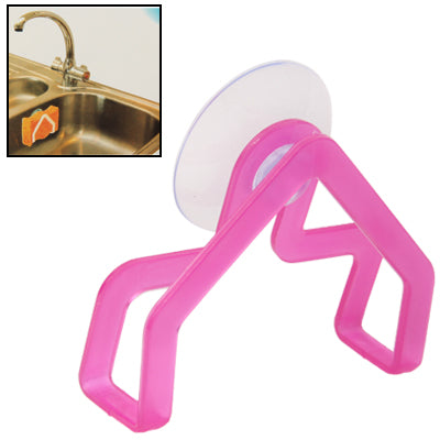 Kitchen Sink Sponge Holder with Suction Cup (Random Color Delivery)