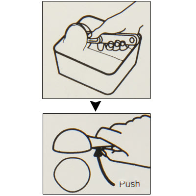 Mini Plastic Ice Cream Scoop