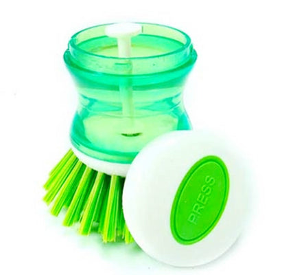 Kitchen Cleaning Tool Pot Brush (Green)