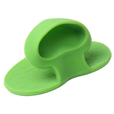 Mini Silicone Magnetic Heat Insulation Clip Finger Guard Protection Kitchen Tool (Green)