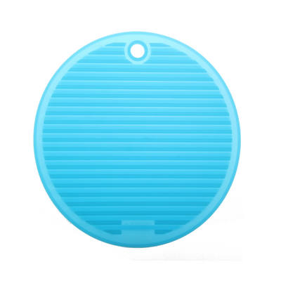 Round Shape Multifunction Anti-slip & Heat-insulated Mat(Baby Blue)