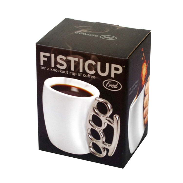 Creative Fist Ceramics Cup Coffee Cup Container with Holder